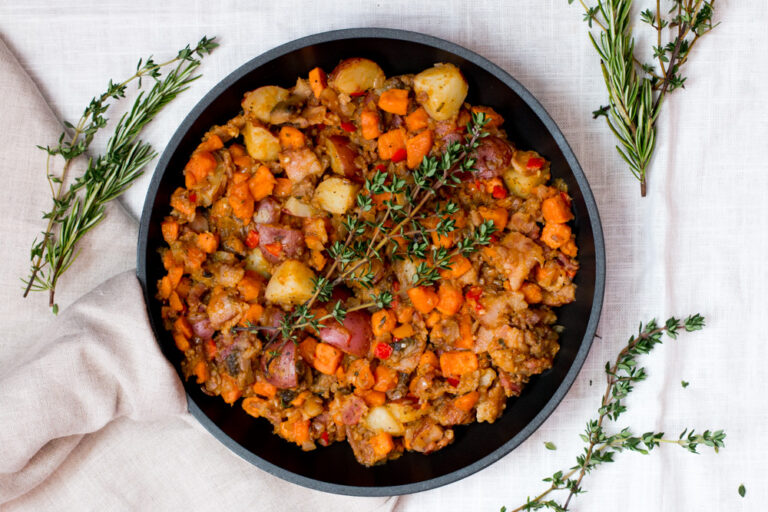 Savory Sweet Potato Hash: A Nutrient-Dense Meal to Support Female Fertility